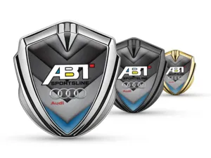 Audi Emblema Metallico Badge Disegno Pro Bordo Inox